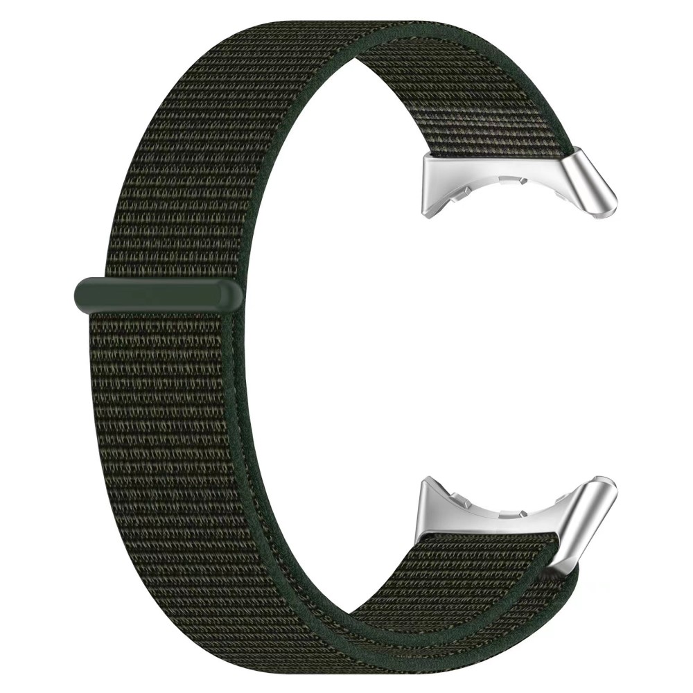  Google Pixel Watch / Watch 2 Nylon Loop Armband Militr Grn - Teknikhallen.se