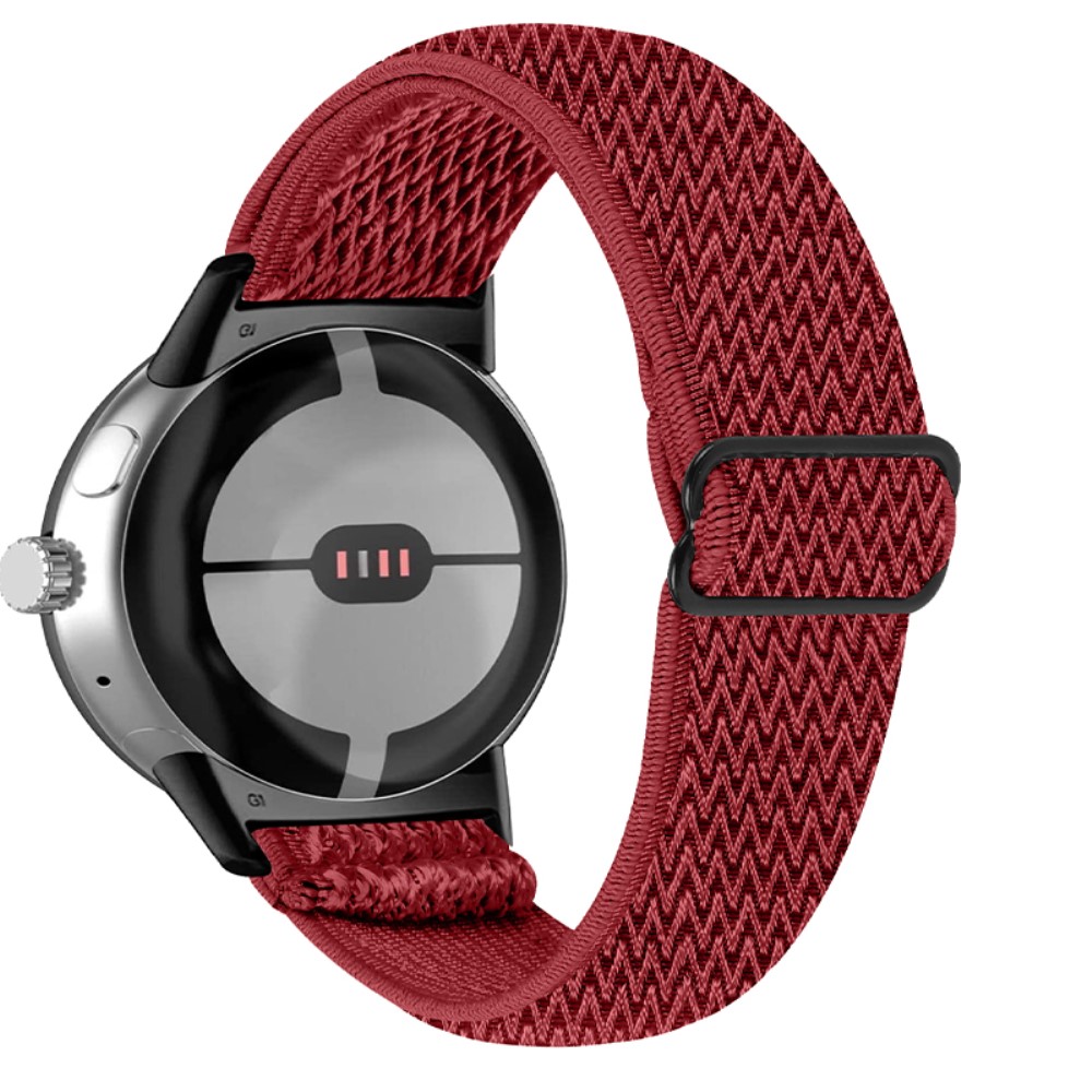  Google Pixel Watch / Watch 2 Justerbart Nylon Armband Rd - Teknikhallen.se