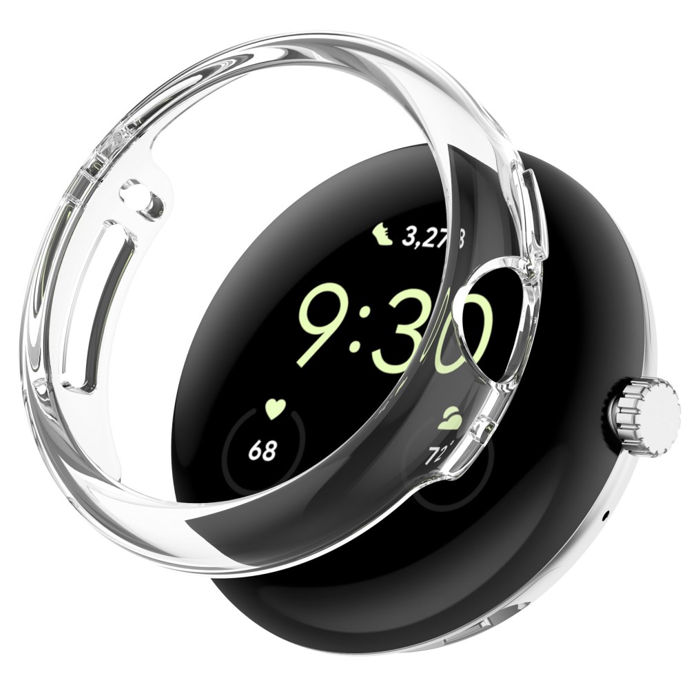  Google Pixel Watch / Watch 2 Skal HardCase Transparent - Teknikhallen.se