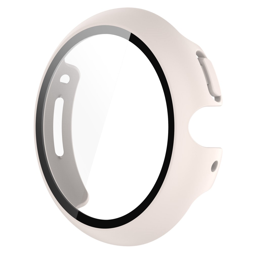  Google Pixel Watch / Watch 2 Skal Med Hrdat Glas Vit - Teknikhallen.se