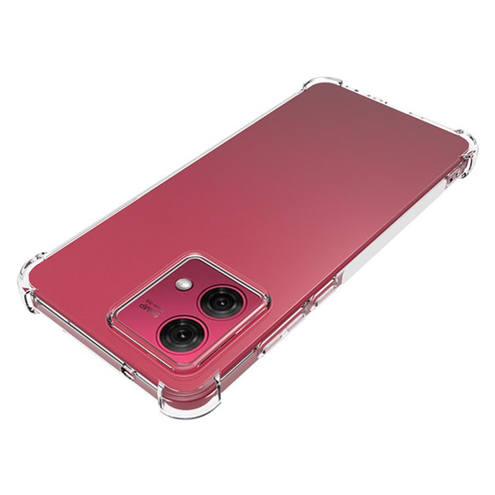  Motorola Moto G84 5G Skal Shockproof TPU Transparent - Teknikhallen.se