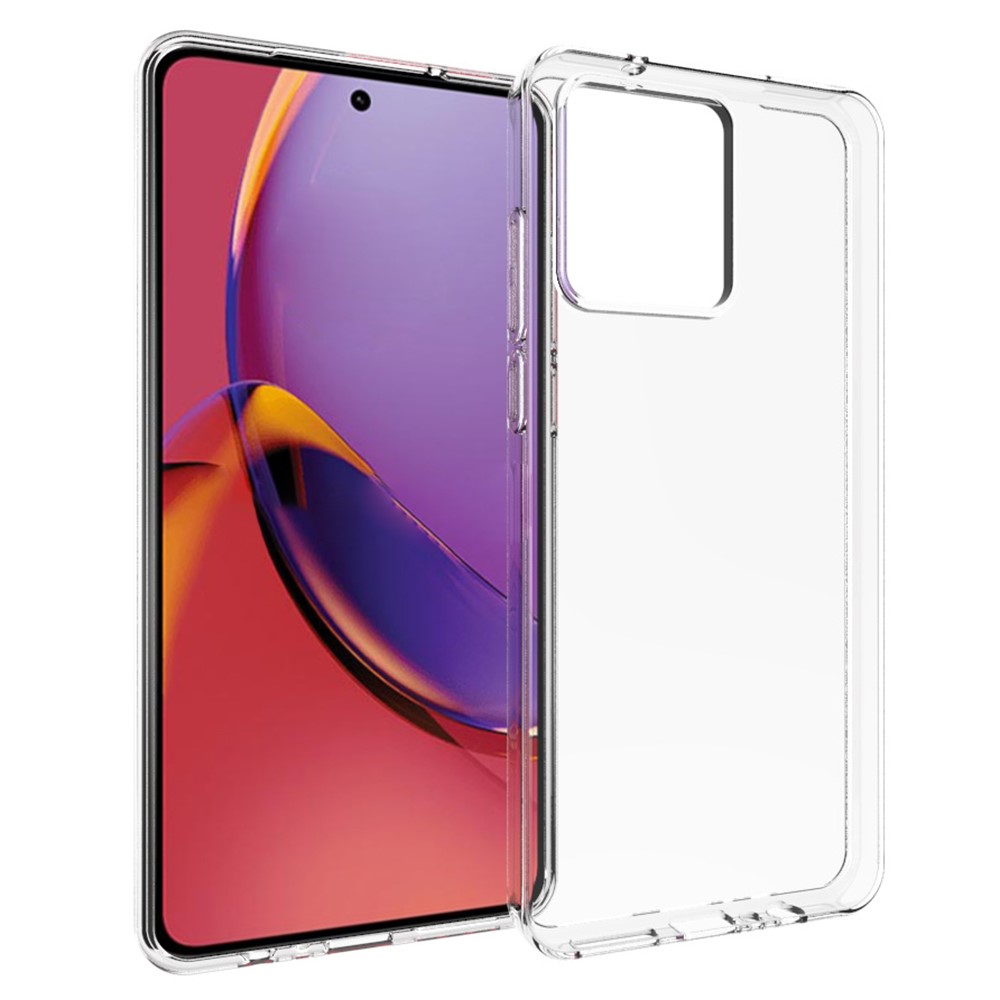  Motorola Moto G84 5G Skal Transparent TPU - Teknikhallen.se