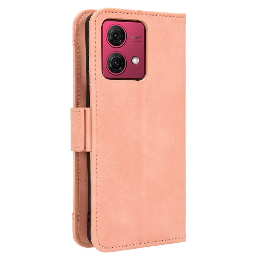  Motorola Moto G84 5G Fodral Med Avtagbart Kortfodral Rosa - Teknikhallen.se