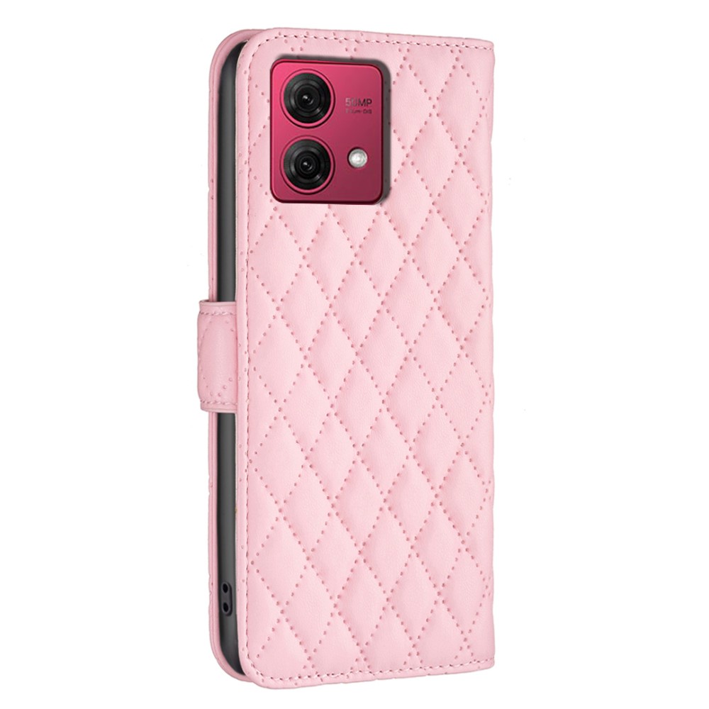  Motorola Moto G84 5G Fodral Diamond Rosa - Teknikhallen.se