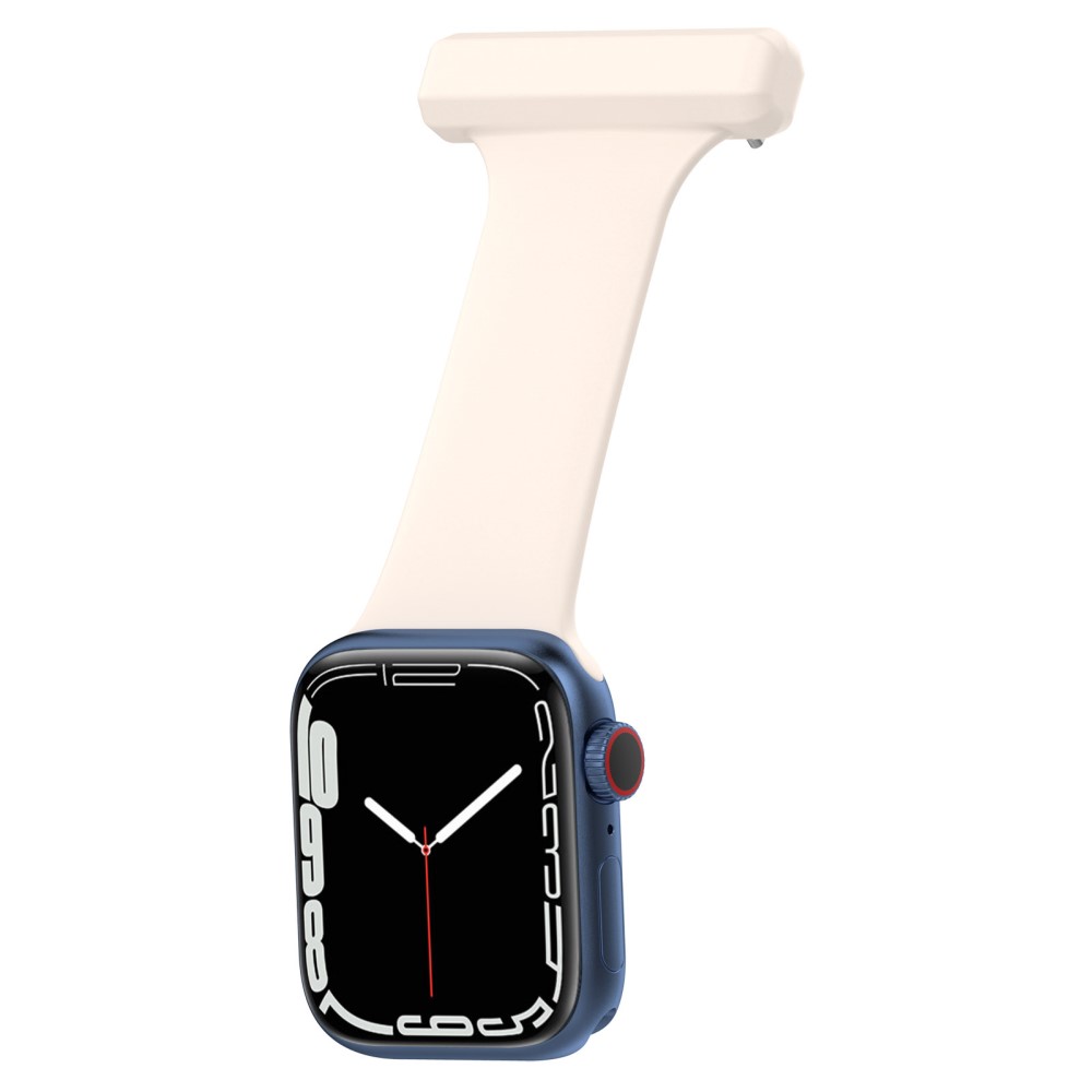  Apple Watch 42/44/45/49 mm Rem Sjuksköterska Ivory - Teknikhallen.se