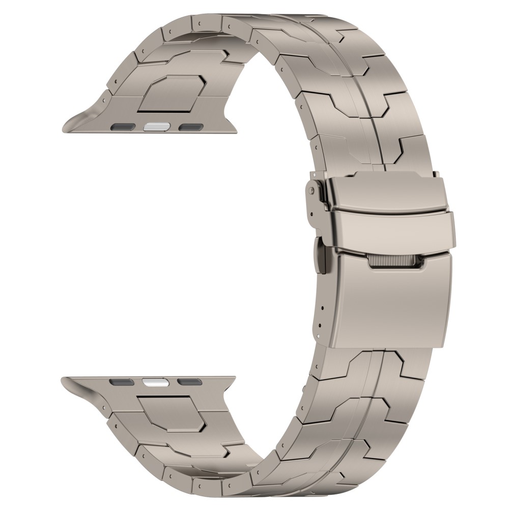  Apple Watch 41/40/38 mm Armband Steel Titanium - Teknikhallen.se