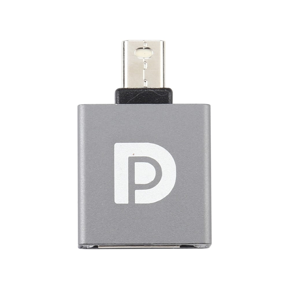  DisplayPort Hona till Mini DisplayPort Hane Adapter Gr - Teknikhallen.se