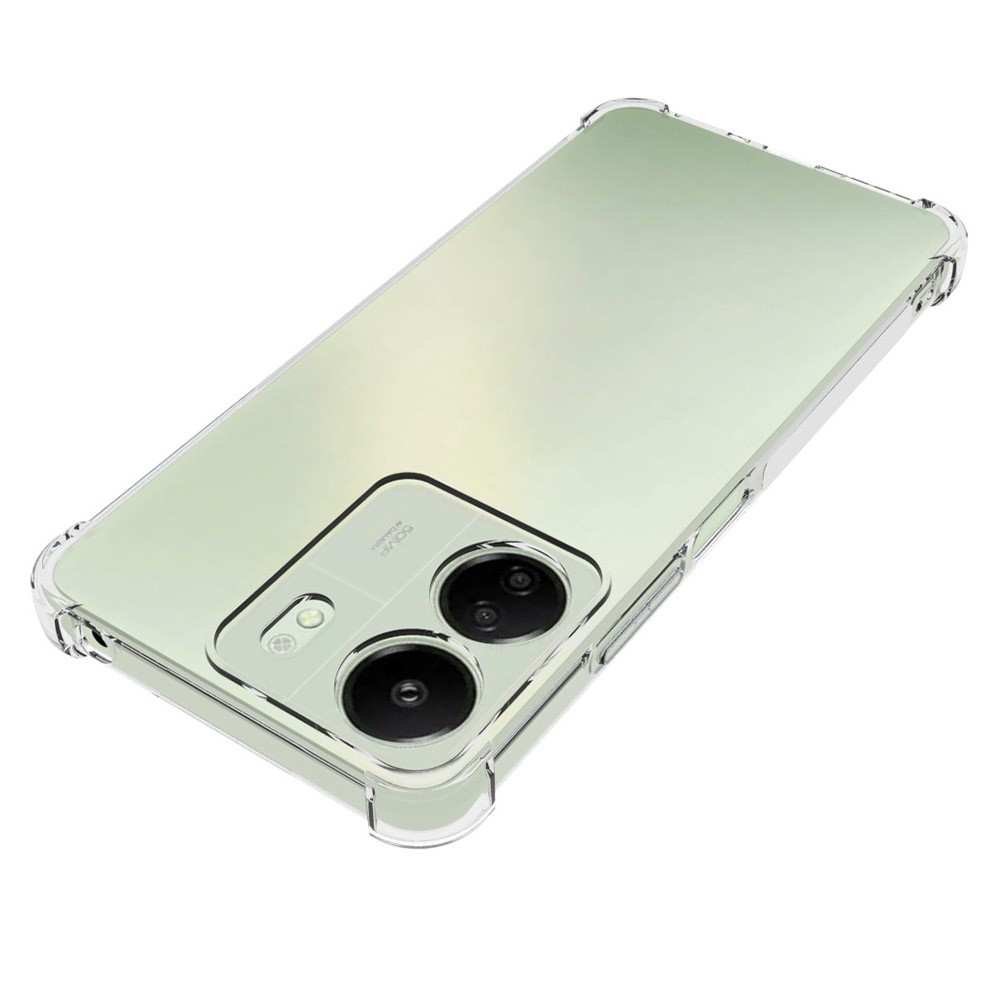  Xiaomi Redmi 13C 4G Skal Shockproof TPU Transparent - Teknikhallen.se