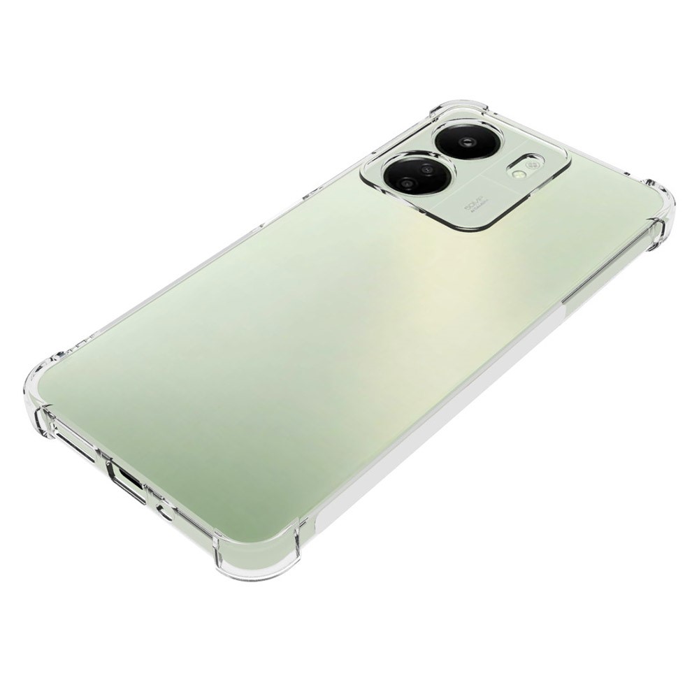  Xiaomi Redmi 13C 4G Skal Shockproof TPU Transparent - Teknikhallen.se