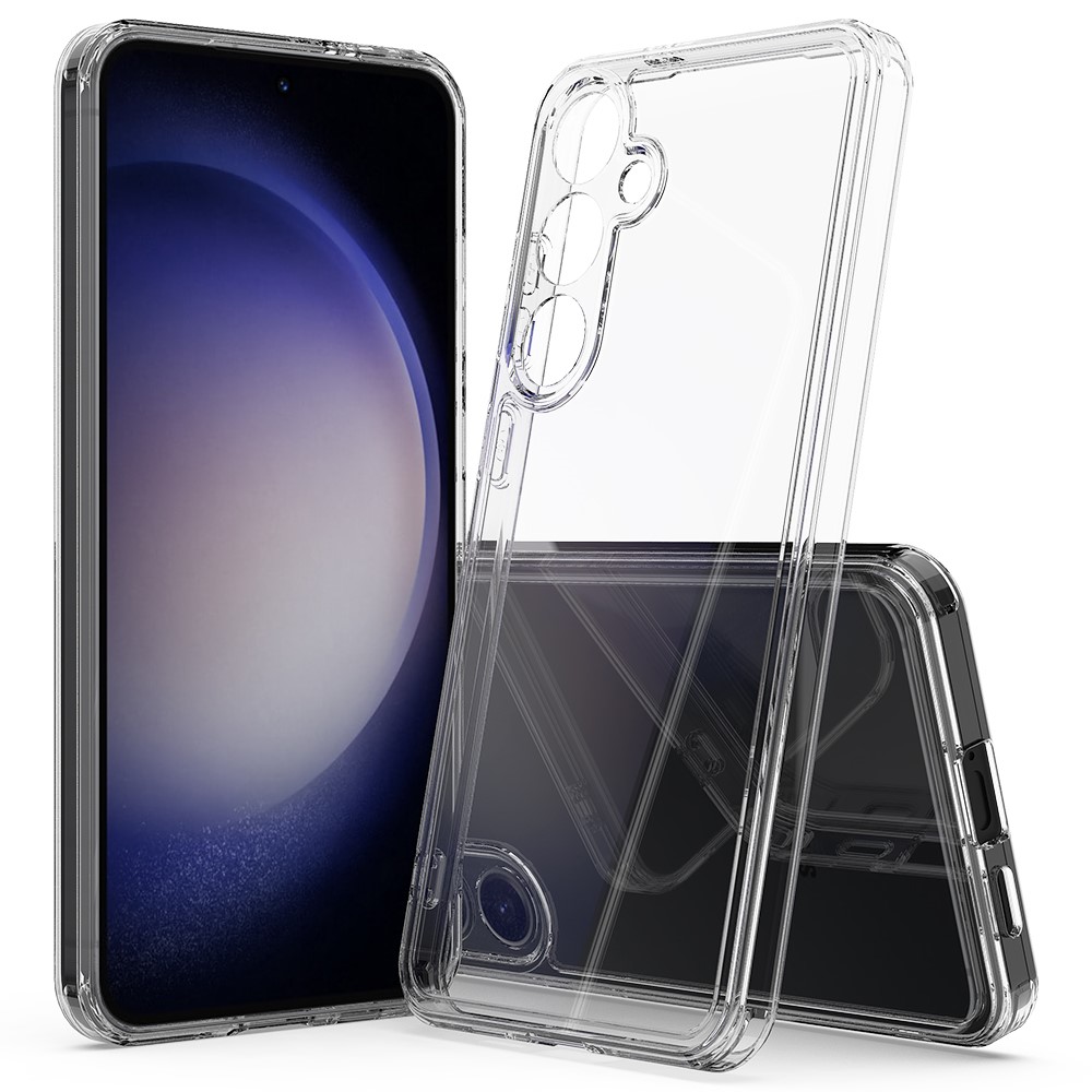  Samsung Galaxy A55 5G Skal Akryl/TPU Transparent - Teknikhallen.se