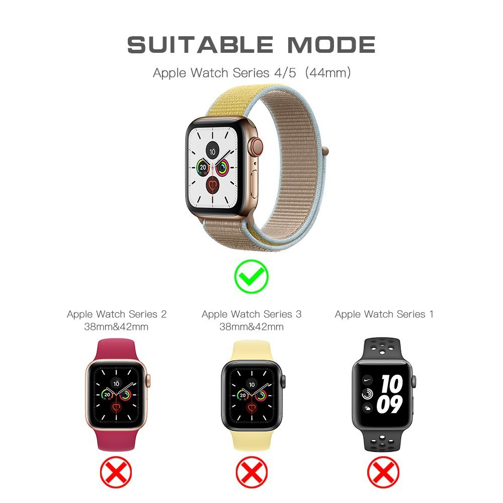 ShellBox ShellBox Armband Apple Watch 44 mm Vattentätt Skal Svart - Teknikhallen.se