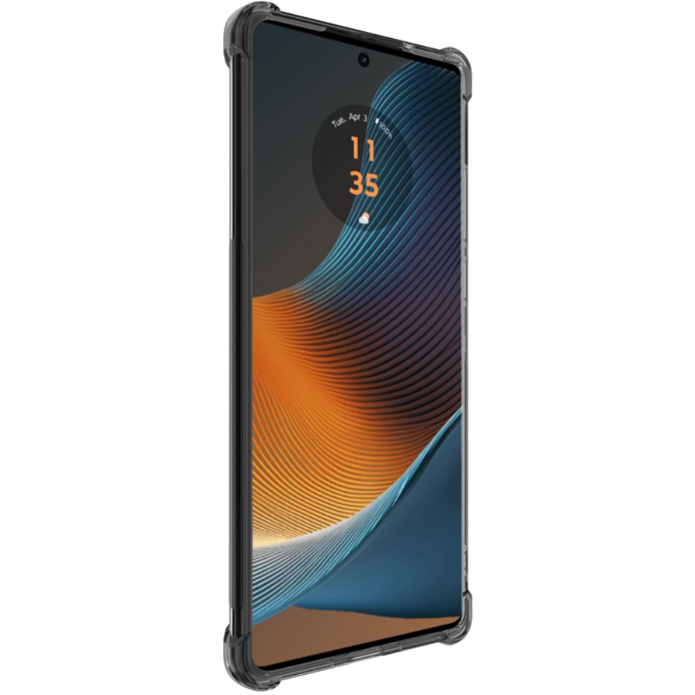 IMAK IMAK Motorola Edge 50 Fusion 5G TPU Skal Tonad Svart - Teknikhallen.se