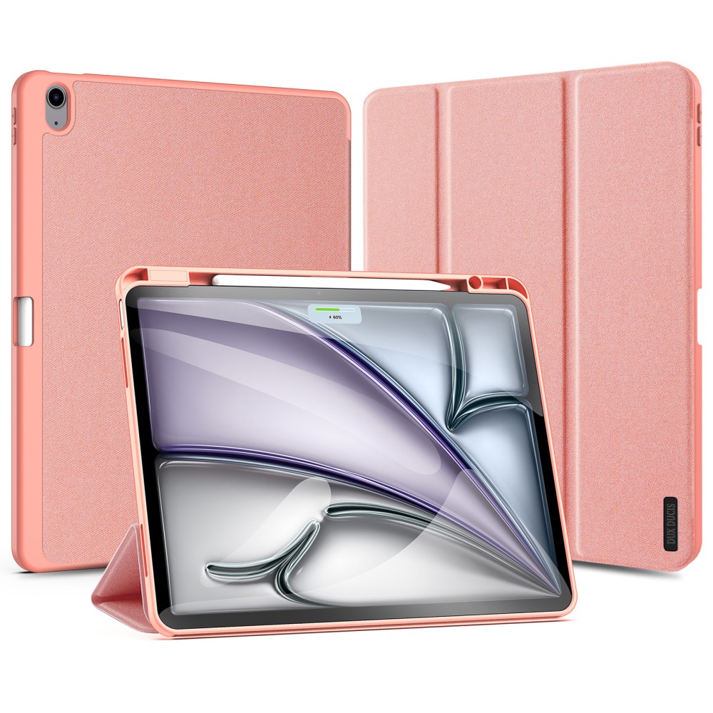 DUX DUCIS DUX DUCIS iPad Air 13 2024 DOMO Series Fodral Roséguld - Teknikhallen.se