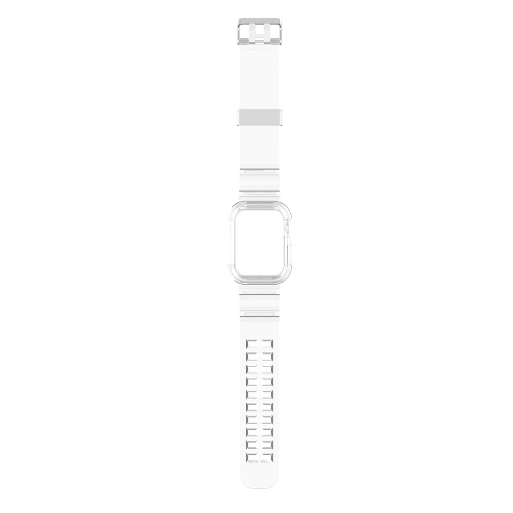  Apple Watch 38/40/41mm Kristall Skal/Armband Transparent - Teknikhallen.se