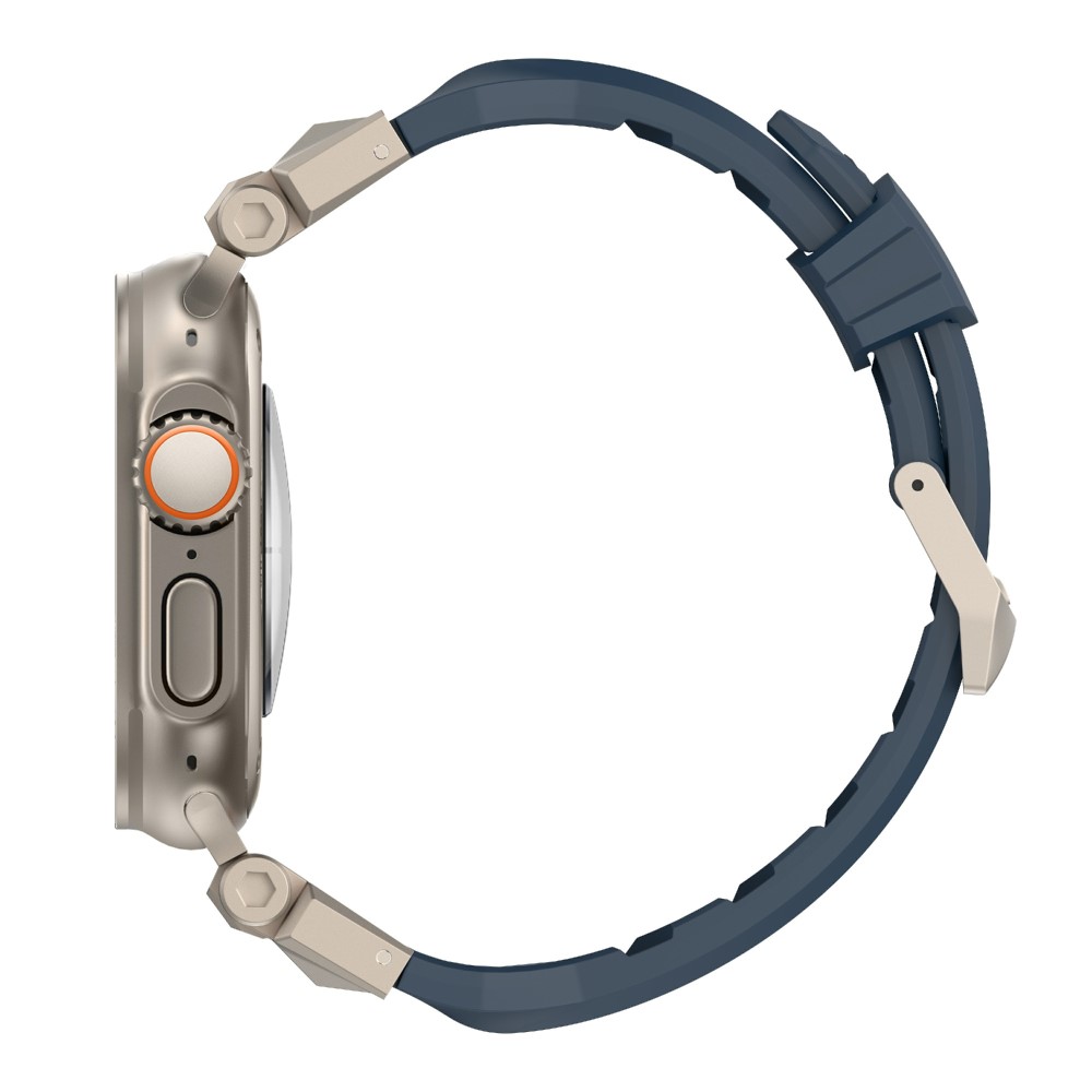  Apple Watch 42/44/45/49mm RobustFit Armband Mörk Blå - Teknikhallen.se