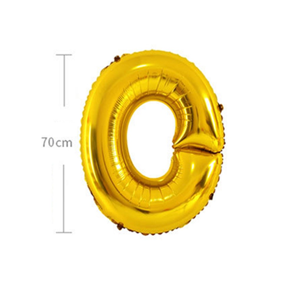  Bokstavsballong X 70 cm Guld - Teknikhallen.se