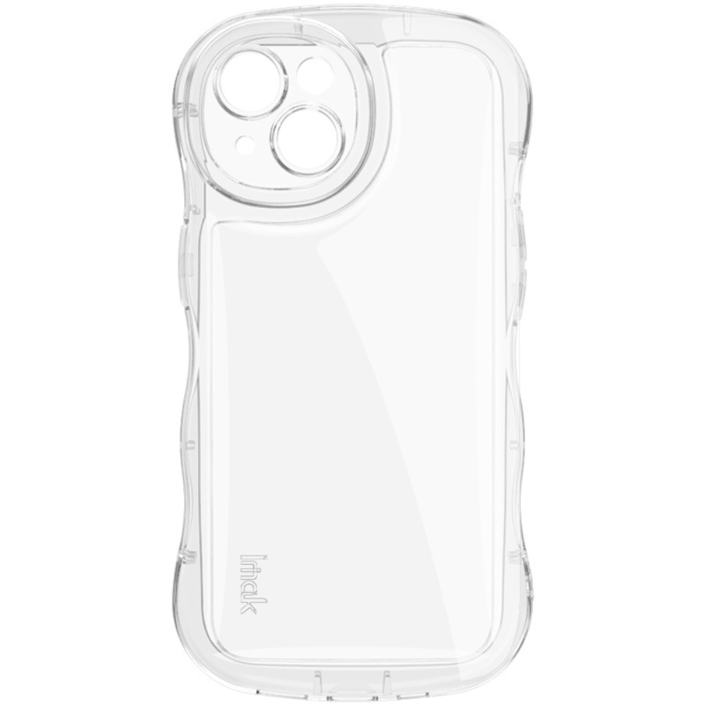 IMAK IMAK iPhone 15 Skal Wavy TPU Skal Transparent - Teknikhallen.se