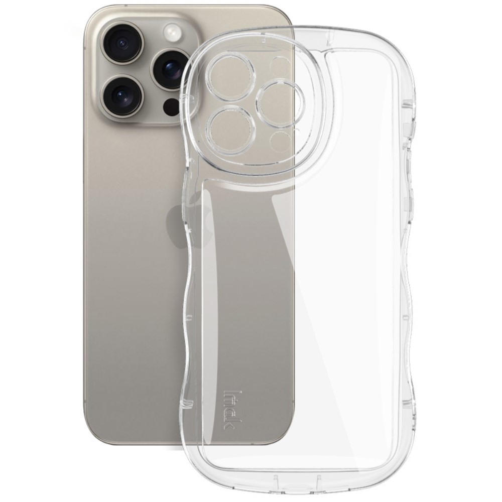 IMAK IMAK iPhone 15 Pro Skal TPU Transparent - Teknikhallen.se