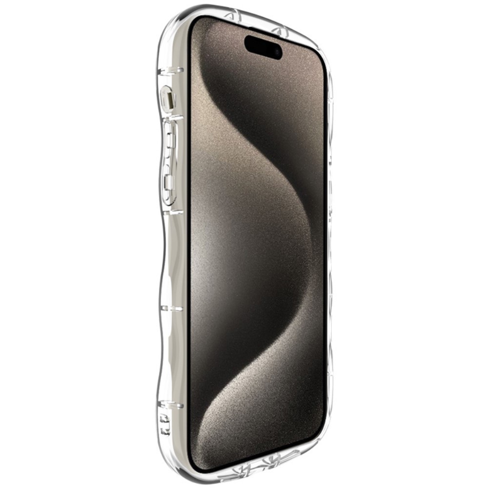 IMAK IMAK iPhone 15 Pro Skal TPU Transparent - Teknikhallen.se