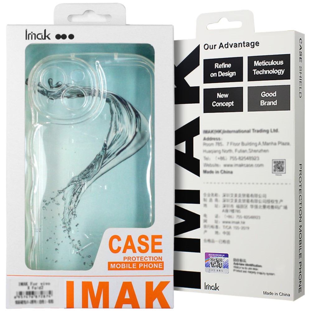 IMAK IMAK iPhone 14 Pro Skal TPU Transparent - Teknikhallen.se