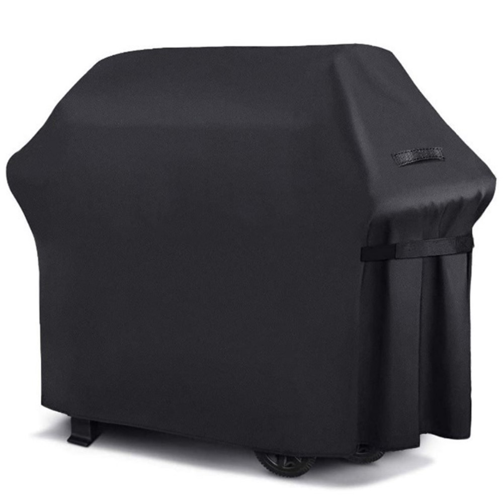  Grillöverdrag 420D Vattentätt 145x61x117 cm Svart - Teknikhallen.se