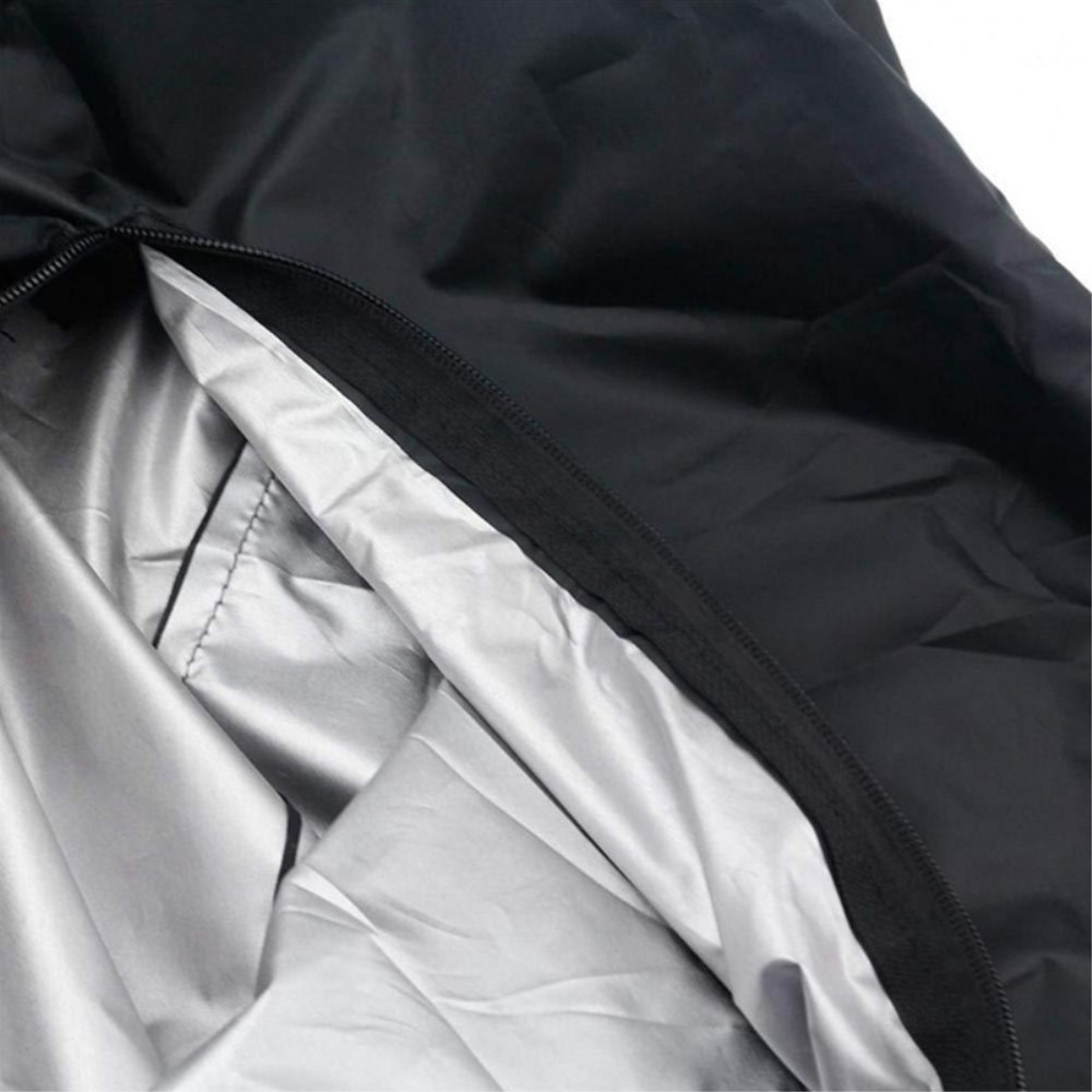  Grillöverdrag 420D Vattentätt 145x61x117 cm Svart - Teknikhallen.se