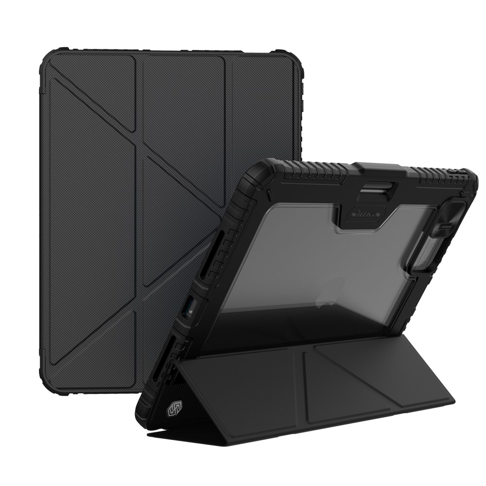 NILLKIN NILLKIN iPad Pro 11 2024 Fodral Shockproof Bumper Svart - Teknikhallen.se