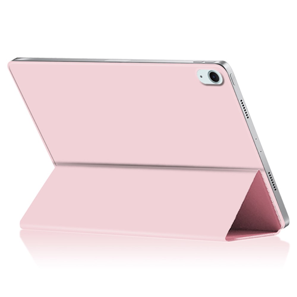  iPad Air 13 2024 2in1 Magnetiskt Fodral Rosa - Teknikhallen.se