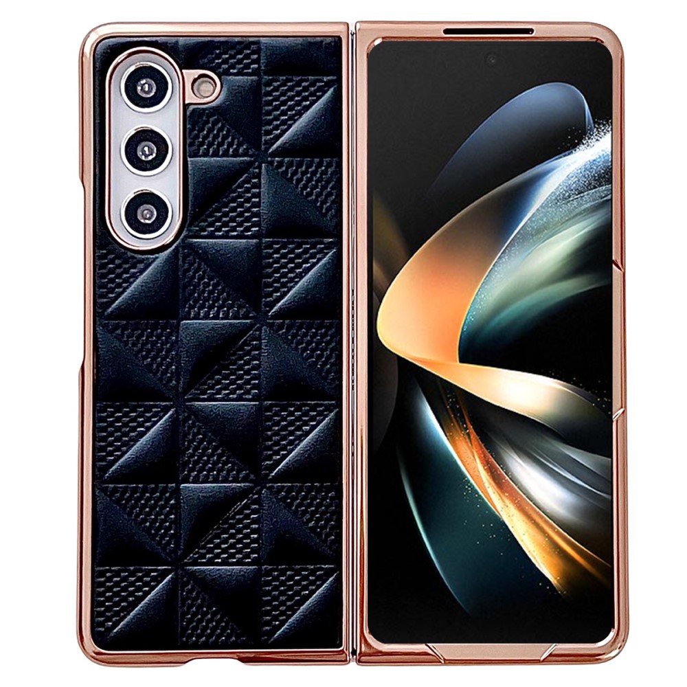  Galaxy Z Fold 6 Skal Lder Svart - Teknikhallen.se