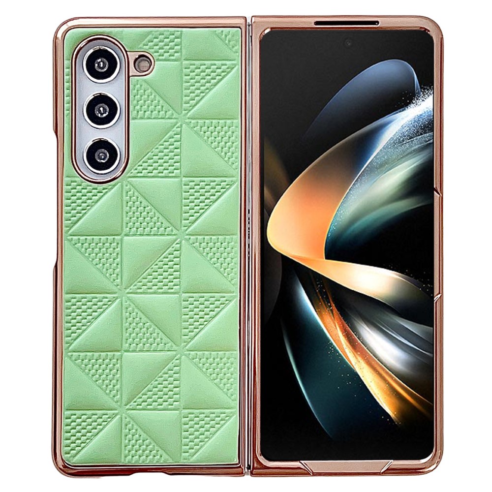  Galaxy Z Fold 6 Skal Lder Grn - Teknikhallen.se