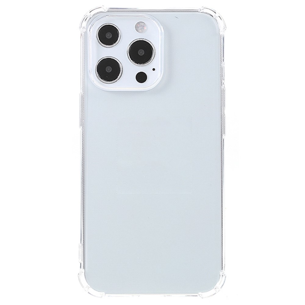  iPhone 16 Pro Skal Shockproof TPU Transparent - Teknikhallen.se