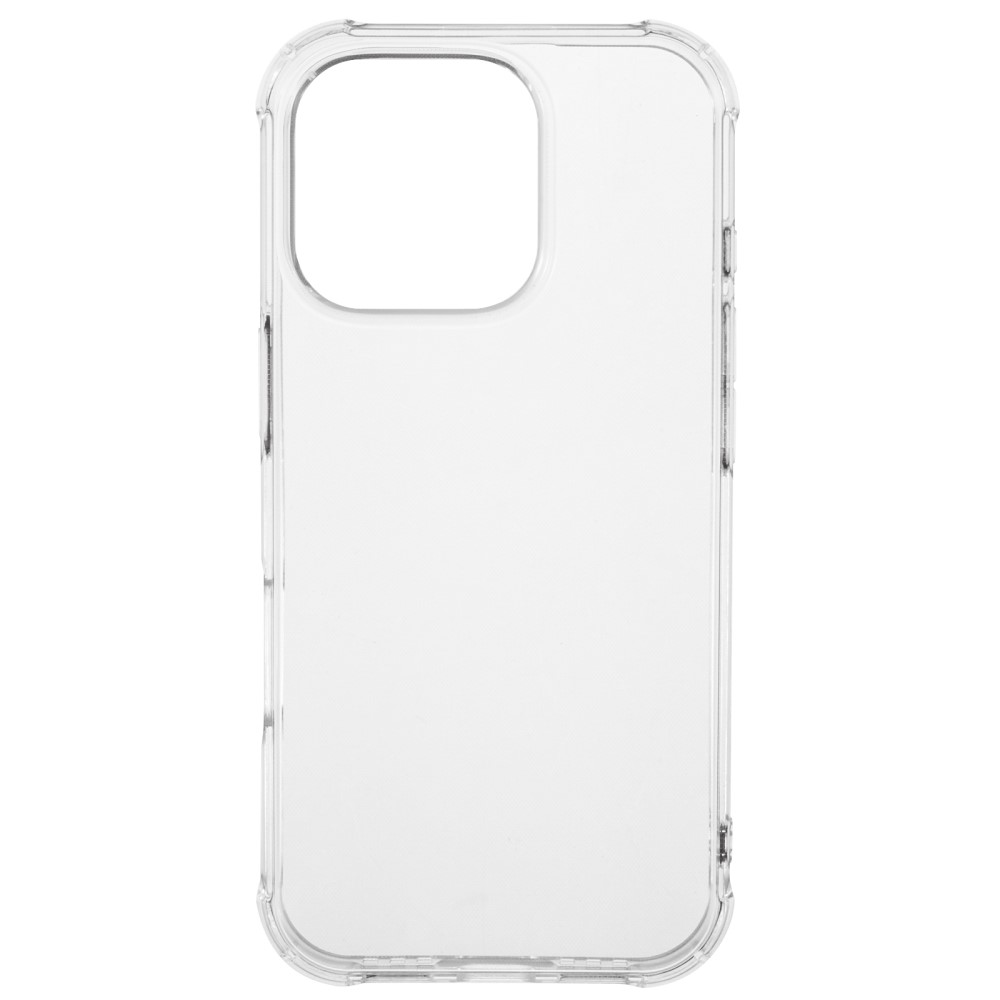  iPhone 16 Pro Skal TPU Transparent - Teknikhallen.se