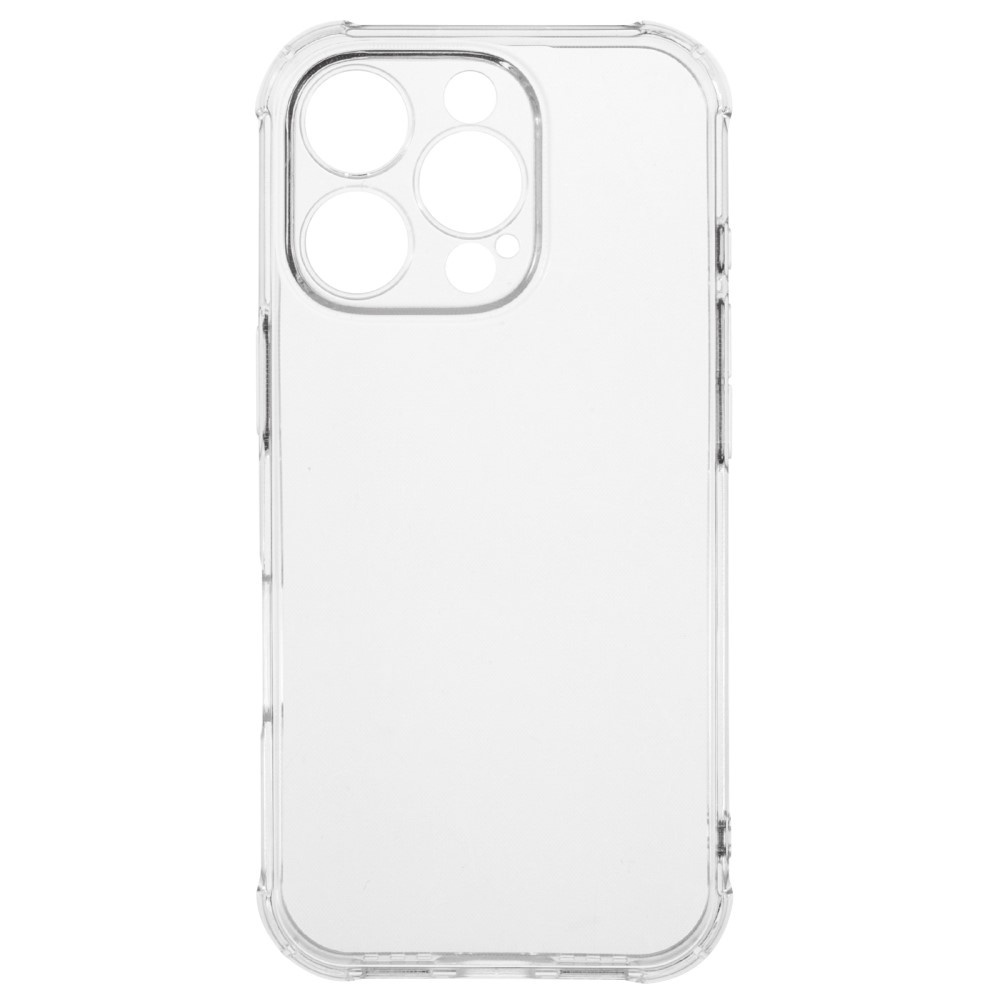  iPhone 16 Pro Skal Shockproof Transparent - Teknikhallen.se