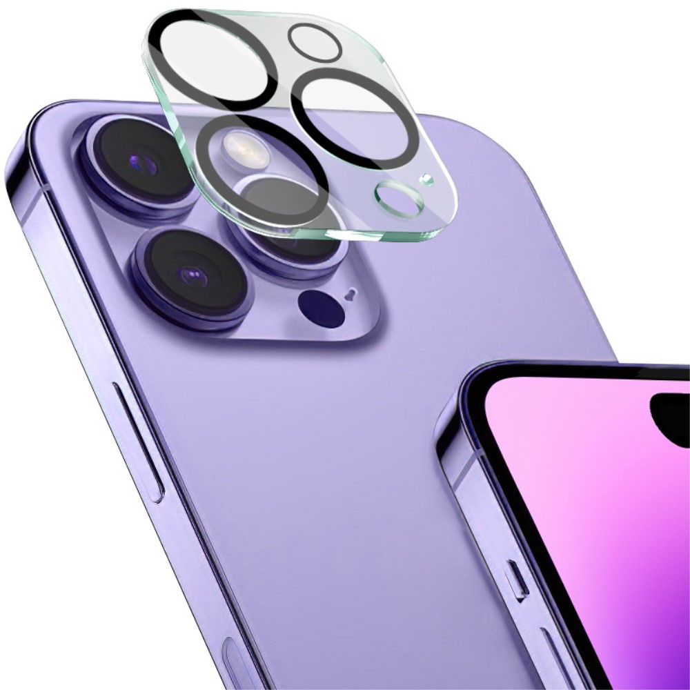 IMAK IMAK iPhone 16 Pro/16 Pro Max Linsskydd Hrdat Glas - Teknikhallen.se