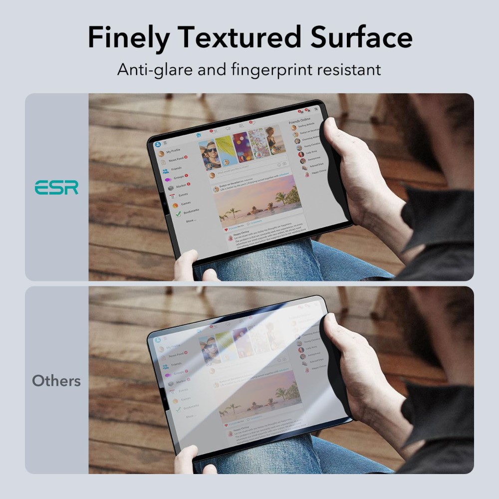 ESR ESR iPad Pro 12.9 2018/2020/2021/2022 Skärmskydd Magnetiskt Privacy - Teknikhallen.se