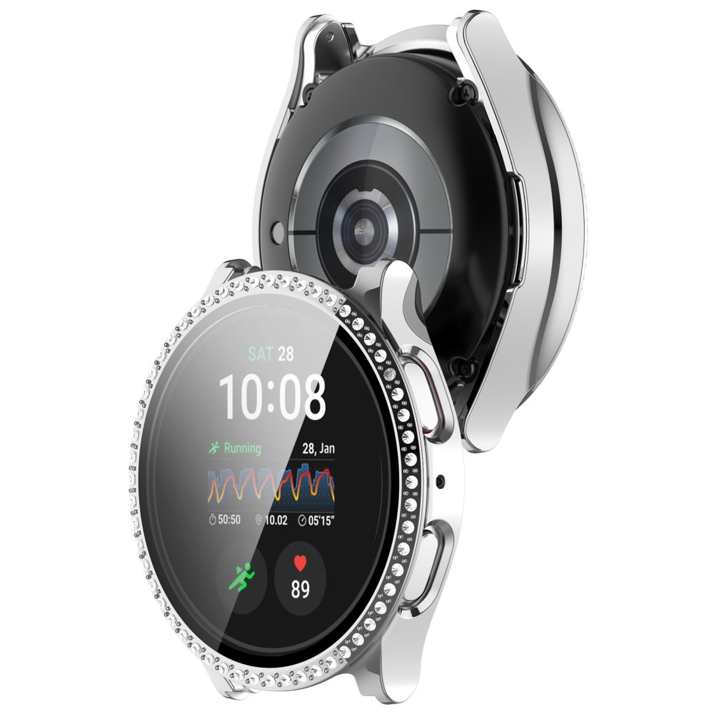  Galaxy Watch 7 40 mm Skal Med Skrmskydd Strass Silver - Teknikhallen.se