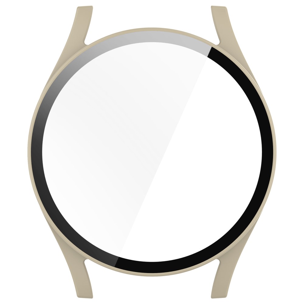  Galaxy Watch 7 40 mm Skal Med Skrmskydd Beige - Teknikhallen.se