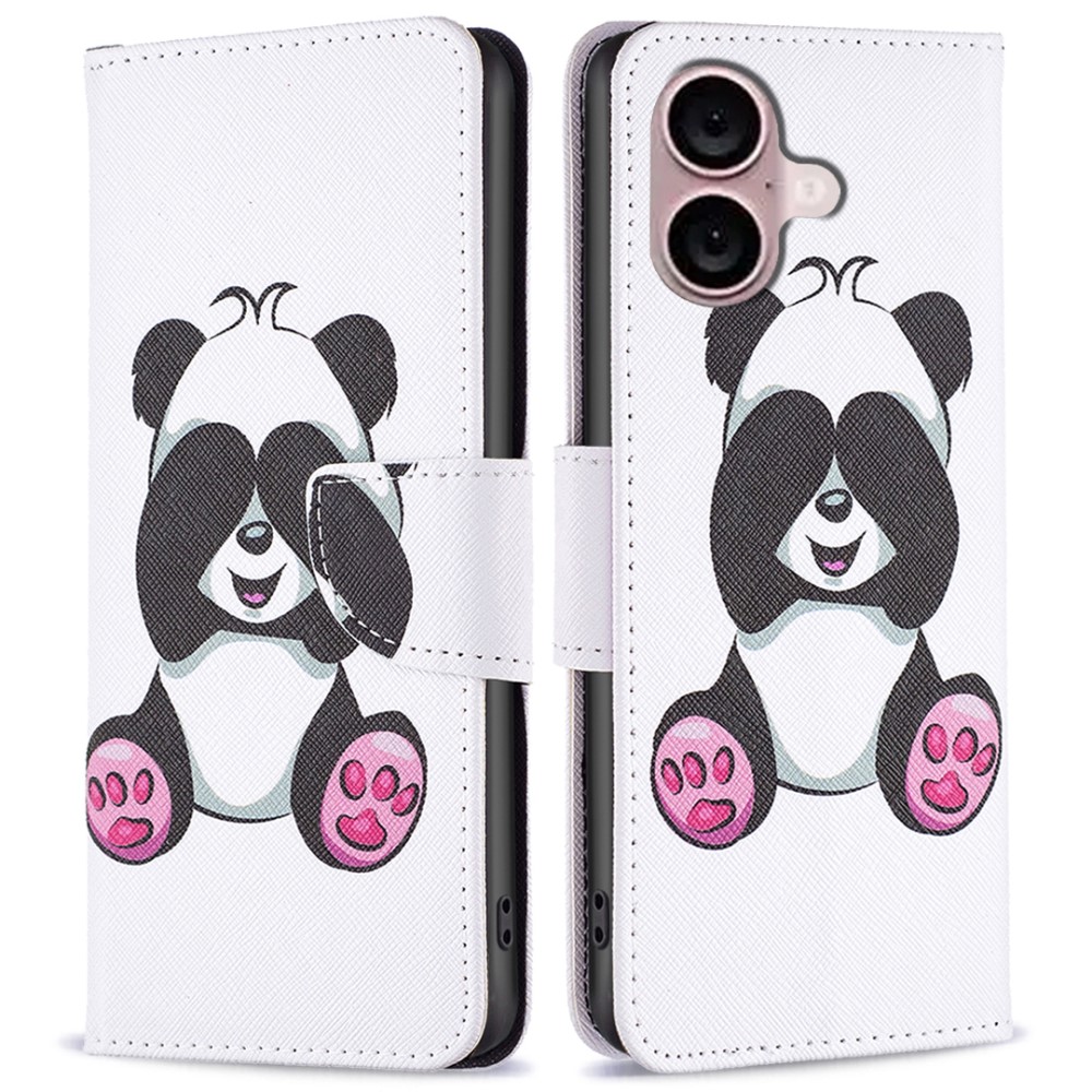  iPhone 16 Plus Fodral Med Tryck Baby Panda - Teknikhallen.se