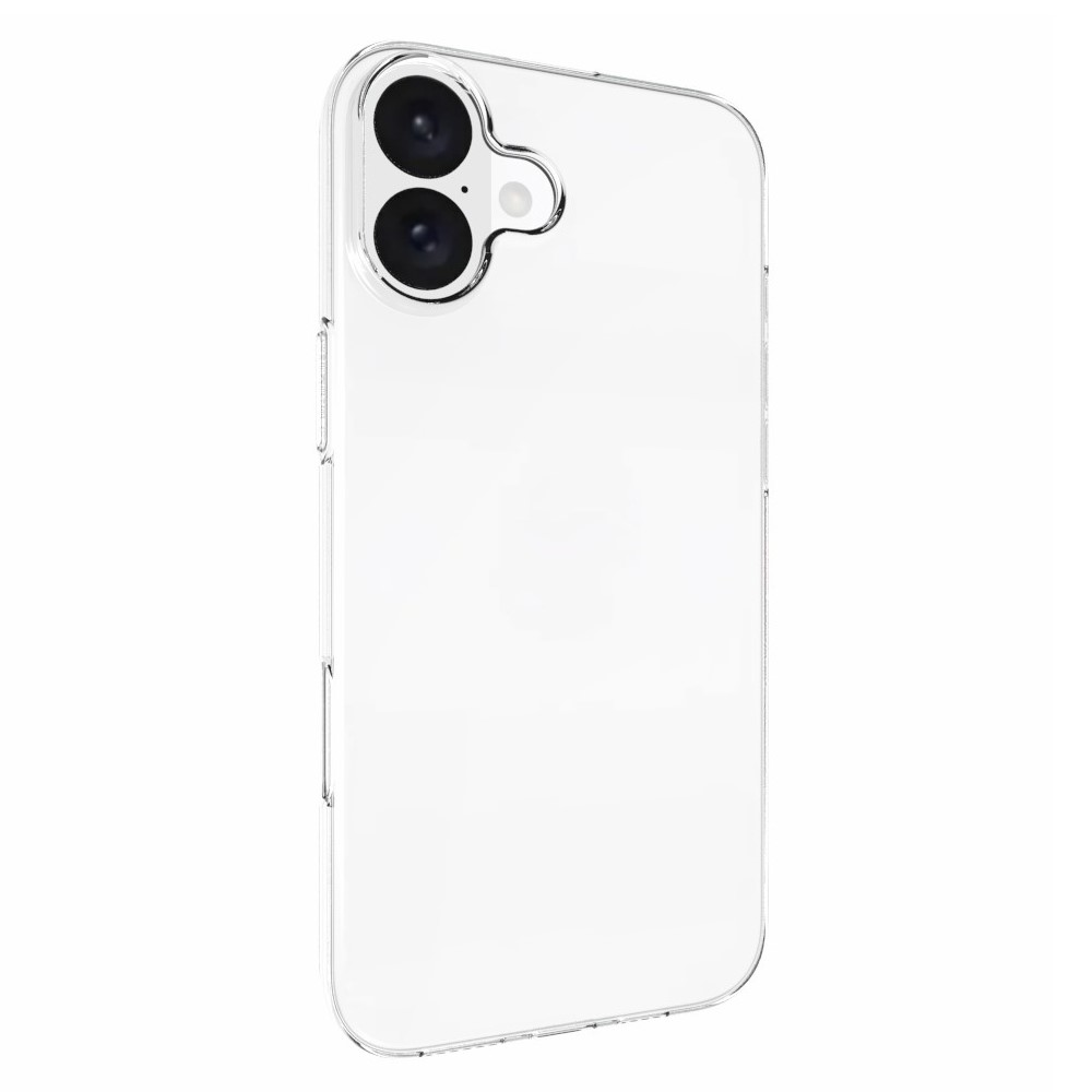  iPhone 16 Plus Skal TPU Transparent - Teknikhallen.se