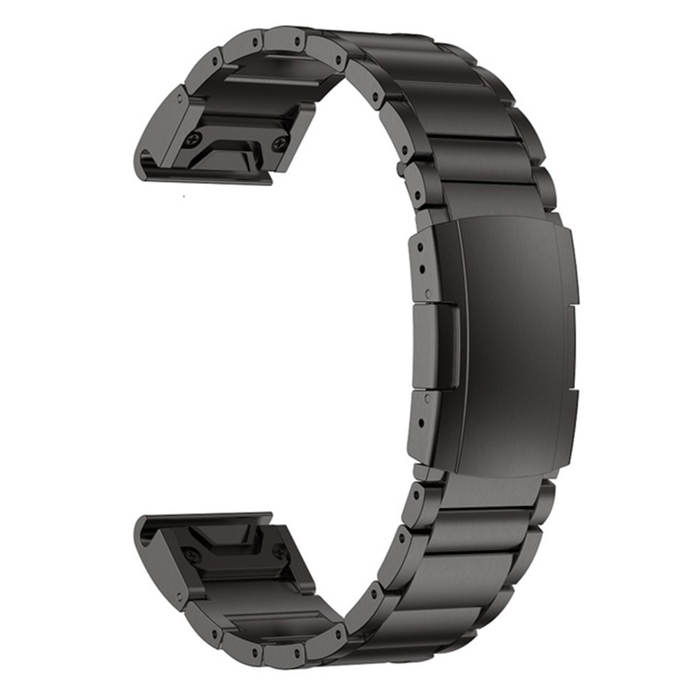  Klockarmband 26 mm Titanium Metall Svart - Teknikhallen.se