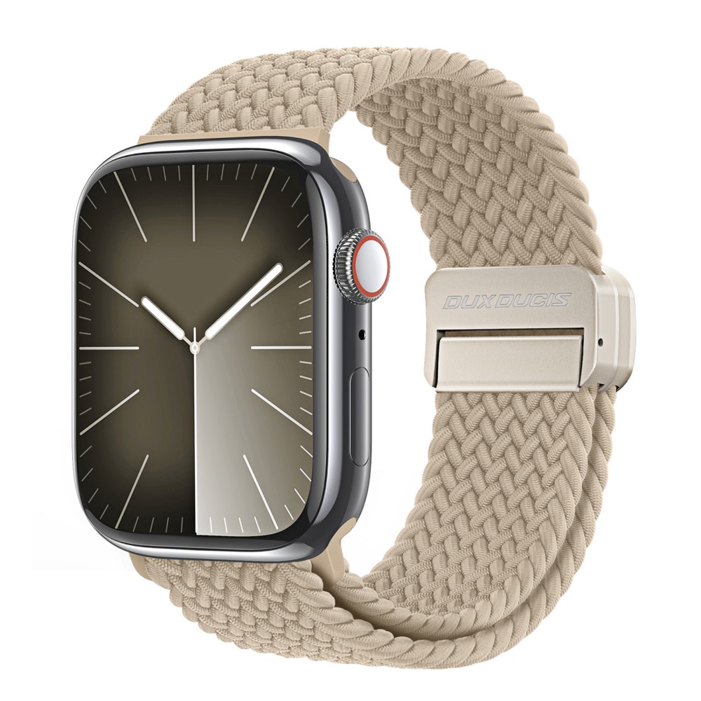 DUX DUCIS DUX DUCIS Apple Watch 38/40/41 Armband Fltat Beige - Teknikhallen.se