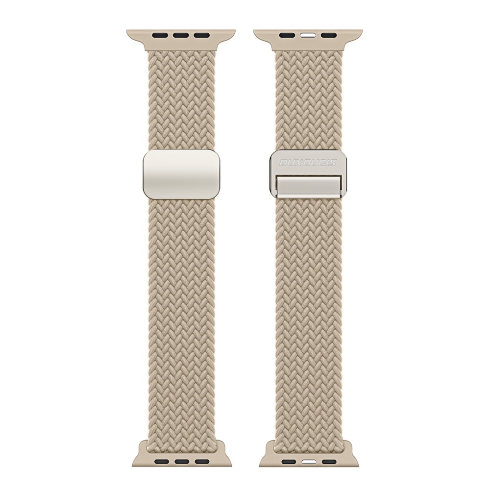 DUX DUCIS DUX DUCIS Apple Watch 38/40/41 Armband Fltat Beige - Teknikhallen.se