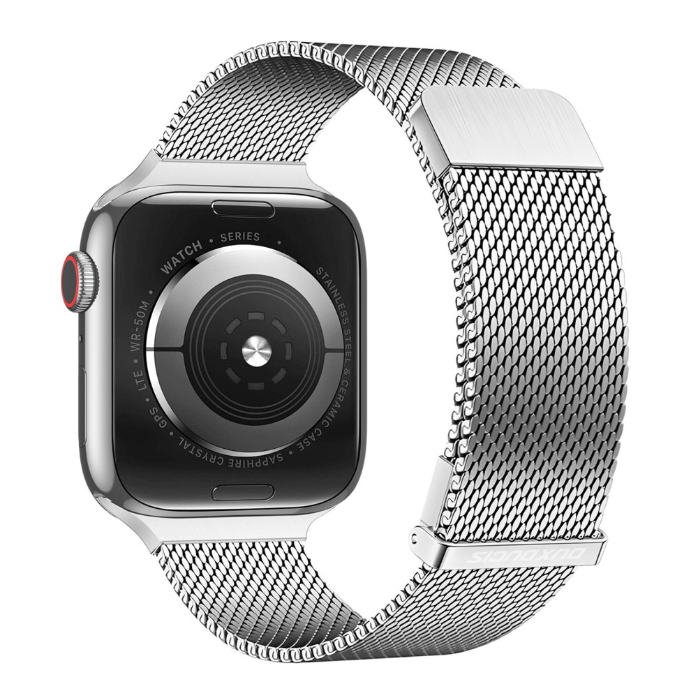 DUX DUCIS DUX DUCIS Apple Watch 38/40/41 Klockarmband Milanese Pro Series Silver - Teknikhallen.se