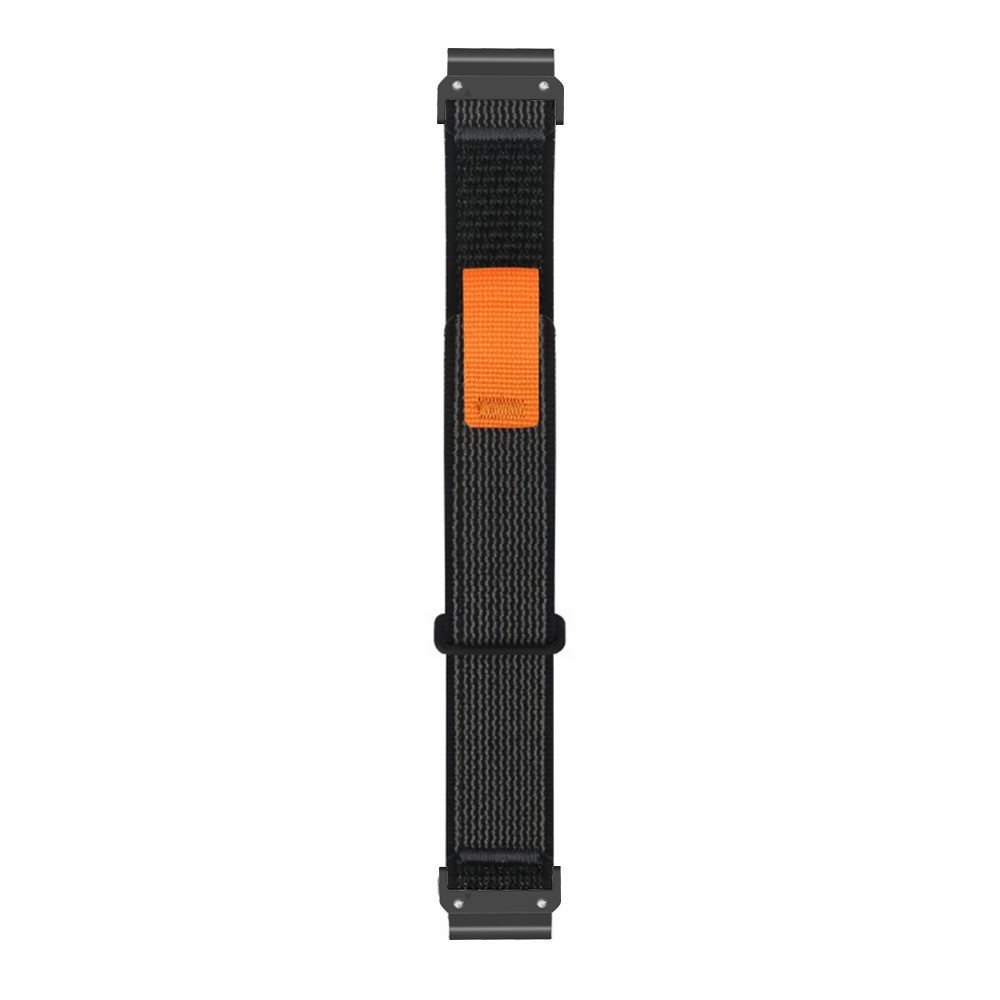  Klockarmband 26 mm Nylon Loop Svart - Teknikhallen.se