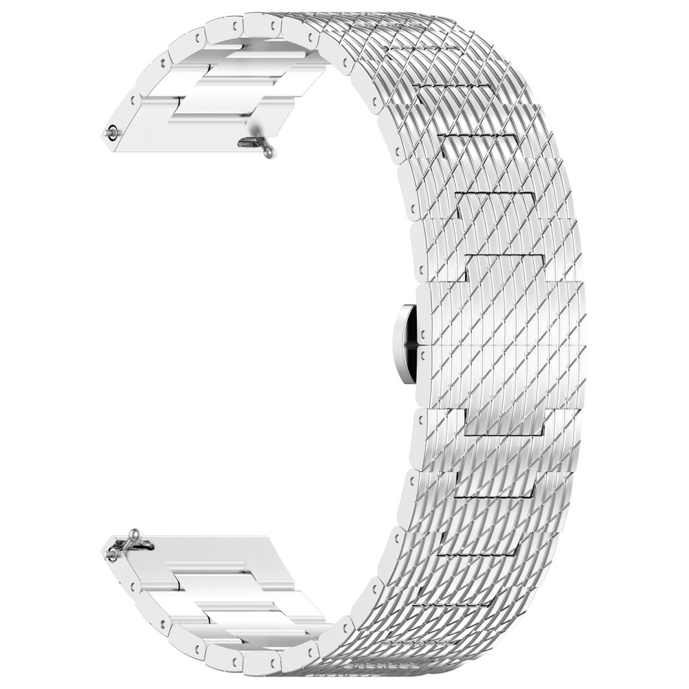 Klockarmband 22 mm Rostfritt Stål Silver - Teknikhallen.se