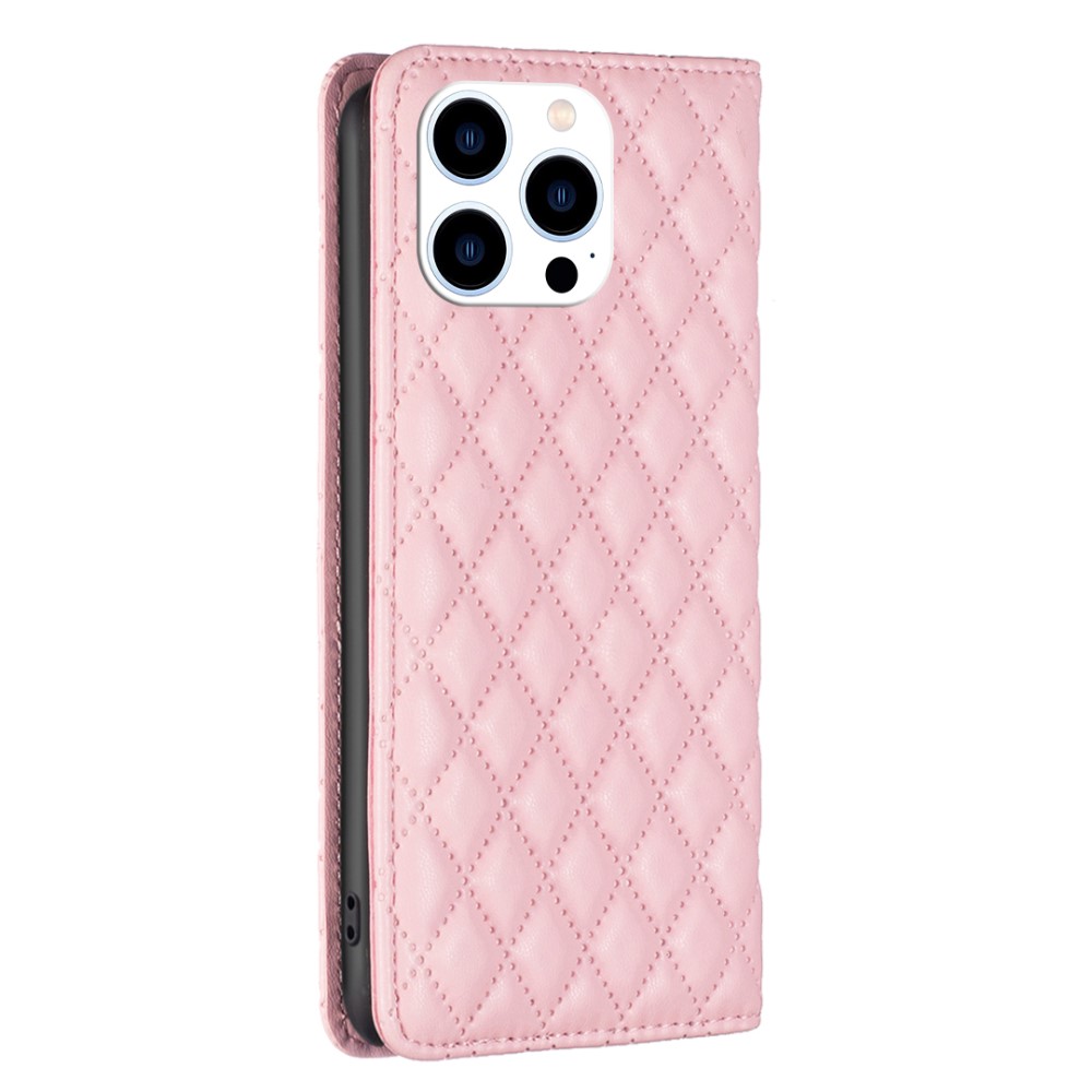  iPhone 16 Pro Max Fodral Diamond Flip Rosa - Teknikhallen.se