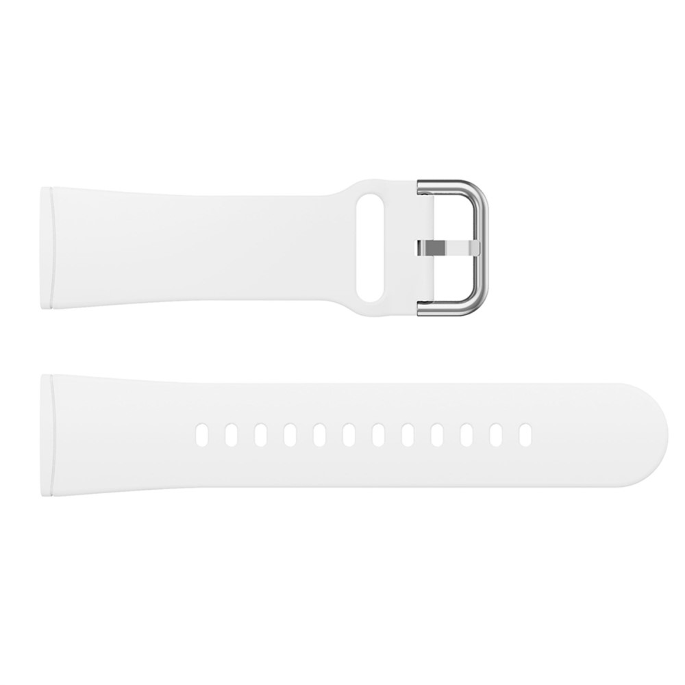  Fitbit Versa 4/Sense 2 Klockarmband Silikon Vit - Teknikhallen.se