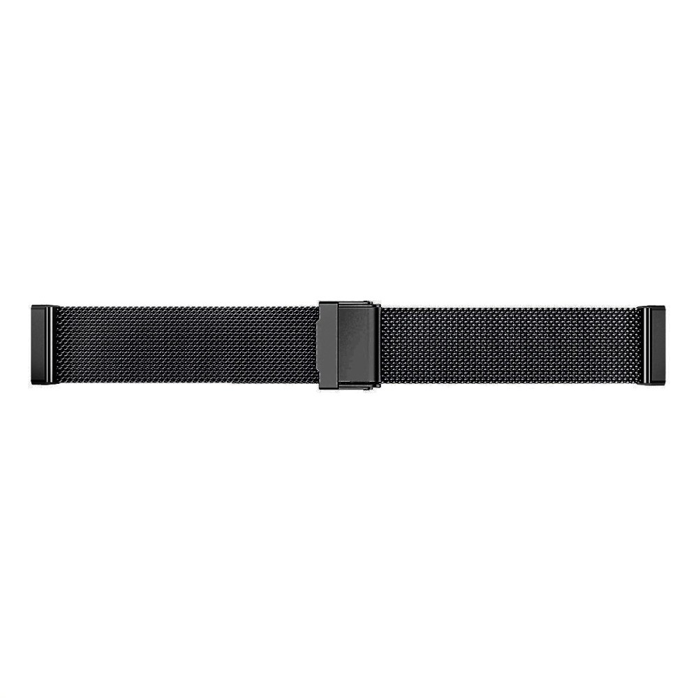  Fitbit Versa 4/Sense 2 Klockarmband Milanese Svart - Teknikhallen.se