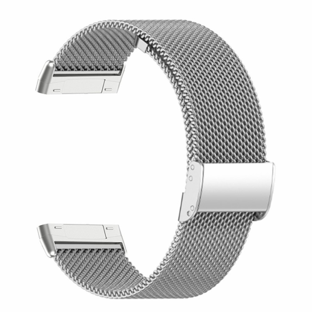  Fitbit Versa 4/Sense 2 Armband Metall Silver - Teknikhallen.se