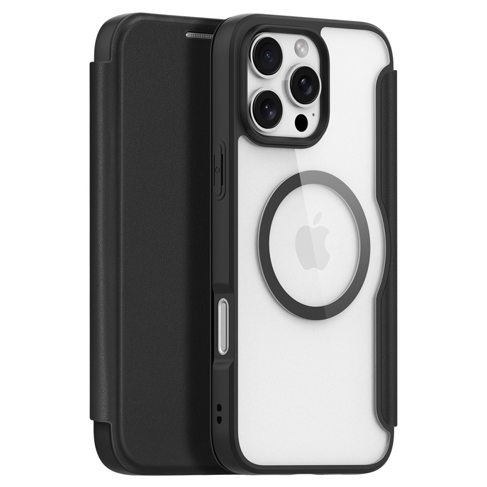 DUX DUCIS DUX DUCIS iPhone 16 Pro Fodral MagSafe Skin X Pro Svart - Teknikhallen.se